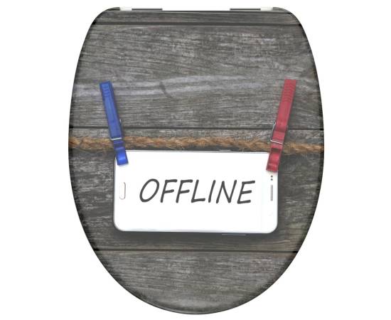 SchÜtte scaun de toaletă cu închidere silențioasă „offline”