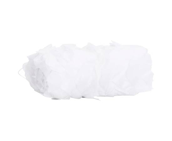 Plasă de camuflaj cu geantă de depozitare, alb, 292x213 cm, 2 image
