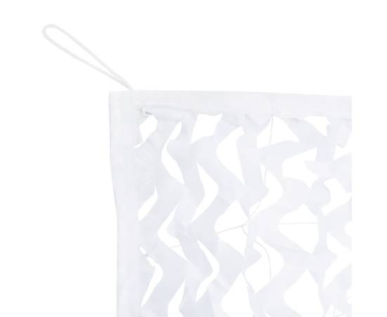 Plasă de camuflaj cu geantă de depozitare, alb, 410x285 cm, 6 image