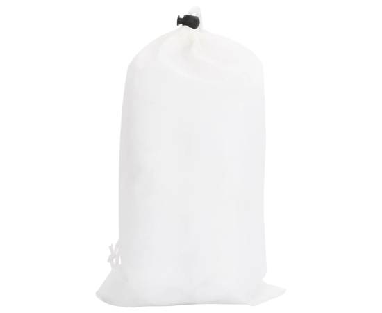 Plasă de camuflaj cu geantă de depozitare, alb, 521x493 cm, 4 image