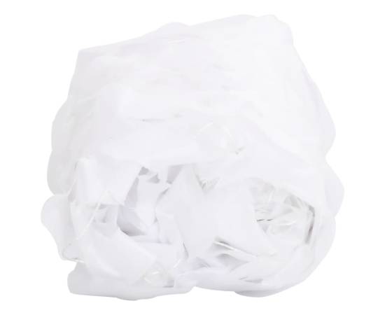 Plasă de camuflaj cu geantă de depozitare, alb, 521x493 cm, 3 image