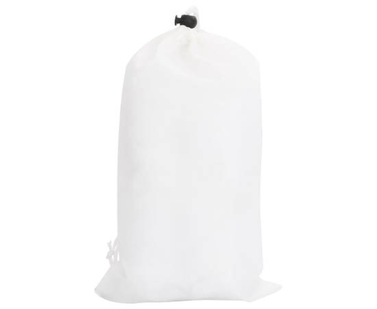 Plasă de camuflaj cu geantă de depozitare, alb, 623x203 cm, 4 image