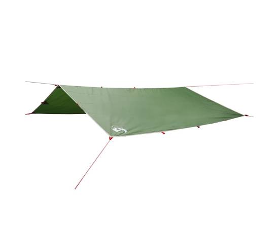 Prelată de camping, verde, 300x294 cm, impermeabilă, 2 image