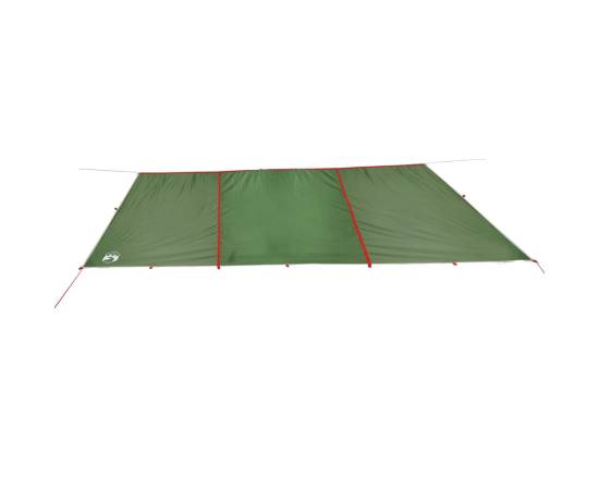 Prelată de camping, verde, 420x440 cm, impermeabilă, 3 image