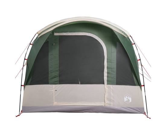 Cort de camping pentru 3 persoane, verde, impermeabil, 6 image