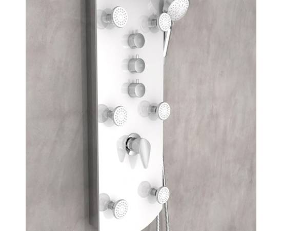 Eisl panou de duș cu baterie mixer karibik, alb, 9 image