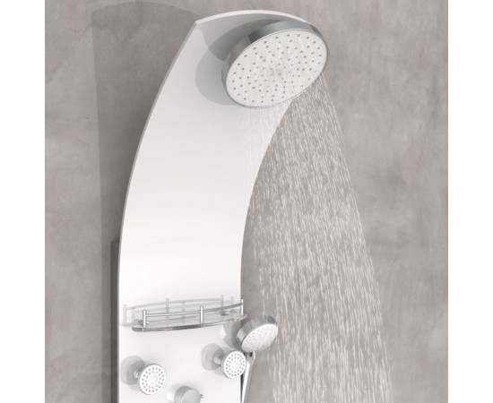 Eisl panou de duș cu baterie mixer karibik, alb, 7 image