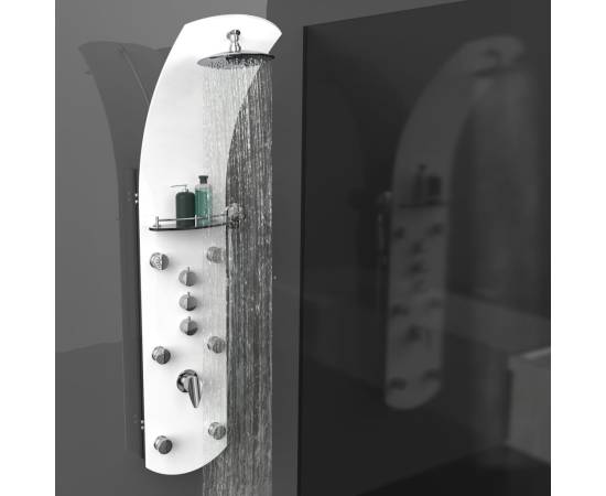 Eisl panou de duș cu baterie mixer karibik, alb, 5 image