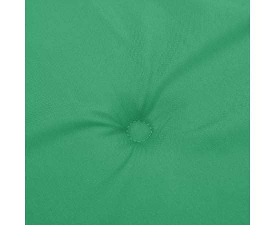 Perne cu spătar mic, 6 buc., verde, 100x50x3 cm, textil oxford, 7 image