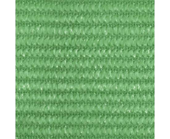 Pânză parasolar, verde deschis, 3x6 m, hdpe, 160 g/m², 3 image