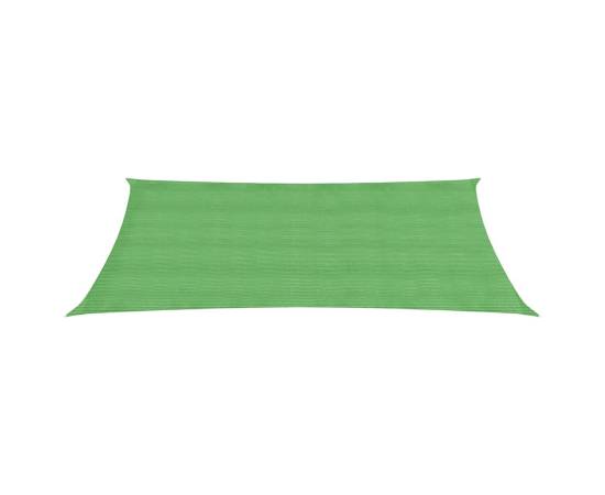 Pânză parasolar, verde deschis, 3x6 m, hdpe, 160 g/m², 2 image