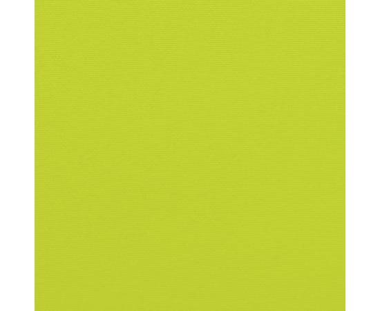Perne cu spătar mic, 2 buc. verde 100x50x3 cm textil oxford, 8 image