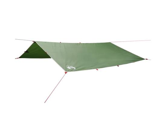 Prelată de camping, verde, 500x294 cm, impermeabilă, 2 image