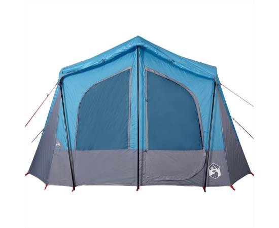 Cabină cort de camping, 5 persoane, albastru, impermeabil, 7 image