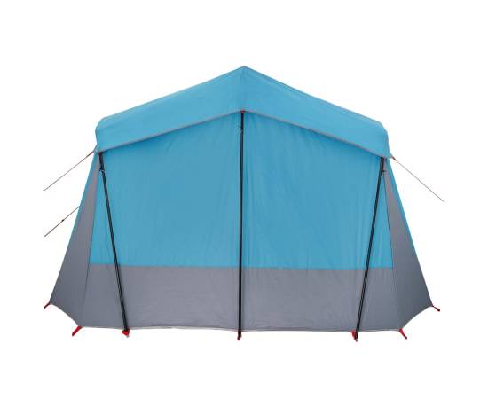 Cabină cort de camping, 5 persoane, albastru, impermeabil, 9 image