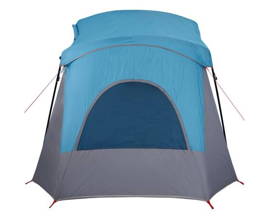 Cabină cort de camping, 5 persoane, albastru, impermeabil, 8 image