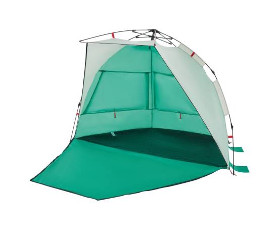 Cort camping 2 persoane verde marin impermeabil setare rapidă, 5 image