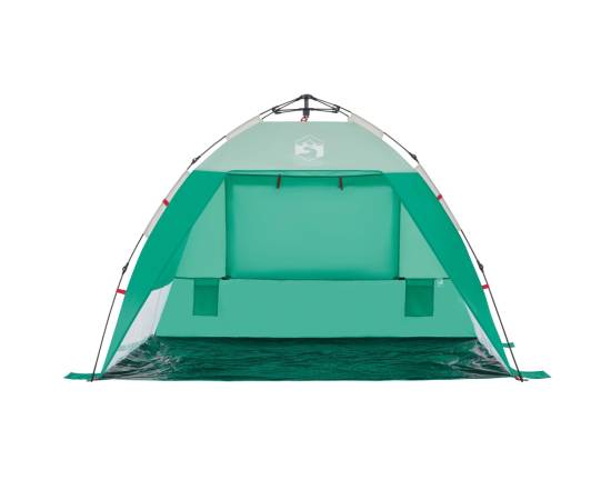 Cort camping 2 persoane verde marin impermeabil setare rapidă, 5 image