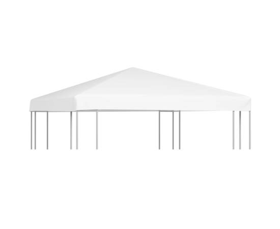 Acoperiș de pavilion, alb, 3 x 3 m, 270 g/m², 2 image