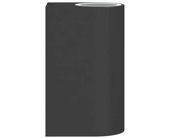 Lămpi exterioare de perete cu led 2 buc. negru, aluminiu turnat, 5 image