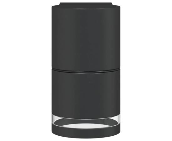 Lampă exterioară de perete, negru, aluminiu turnat sub presiune, 4 image