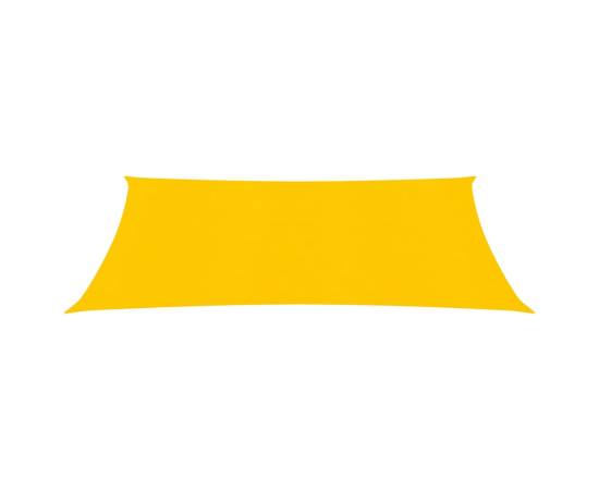 Pânză parasolar, galben, 2,5x4,5 m, hdpe, 160 g/m², 2 image
