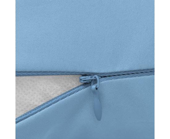Perna de sarcina, 90 x 145 cm, albastru deschis, 3 image
