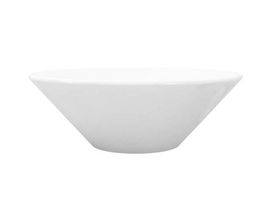 Chiuvetă din ceramică de porțelan, pentru baie, art bazin, alb, 5 image