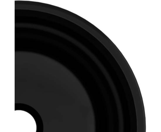 Chiuvetă din sticlă securizată, negru, 30x12 cm, 4 image