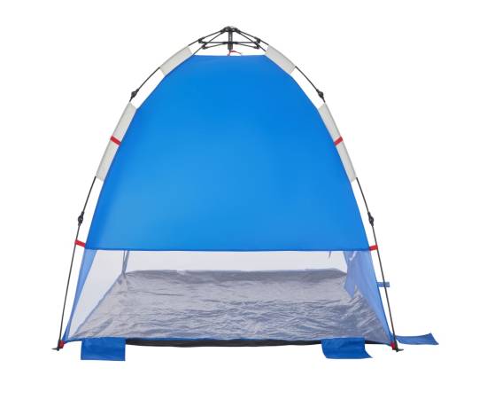 Cort camping 2 persoane albastru azur impermeabil setare rapidă, 7 image