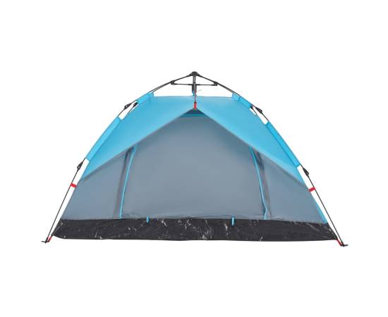 Cort de camping cupolă 2 persoane, setare rapidă, albastru, 8 image
