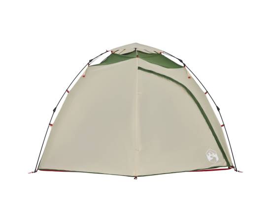 Cort de camping cupolă 4 persoane, setare rapidă, verde, 6 image