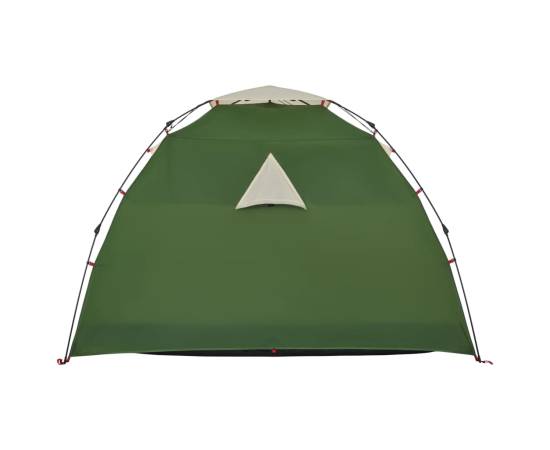 Cort de camping cupolă 4 persoane, setare rapidă, verde, 8 image