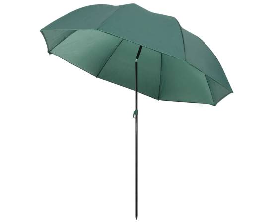 Umbrelă pentru pescuit, verde, 220x193 cm, 5 image