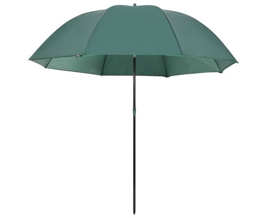 Umbrelă pentru pescuit, verde, 220x193 cm, 4 image