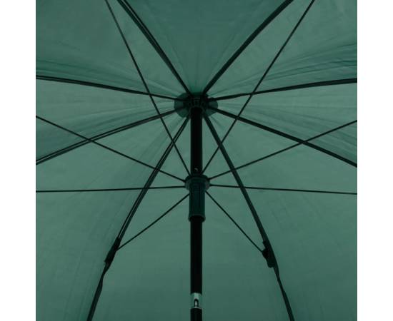 Umbrelă pentru pescuit, verde, 220x193 cm, 7 image