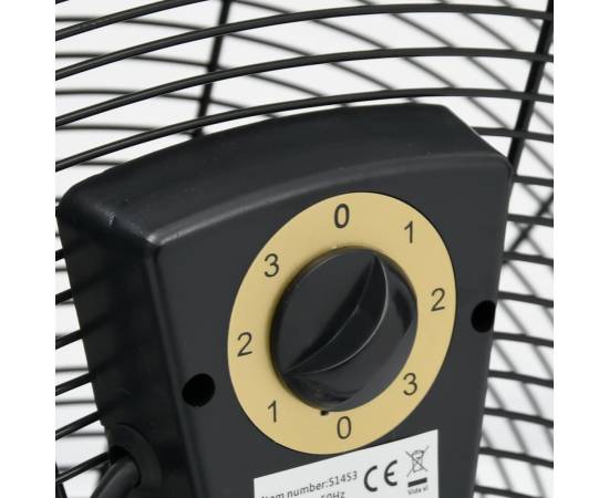 Ventilator industrial cu tambur, negru, 60 cm, 180 w, 6 image
