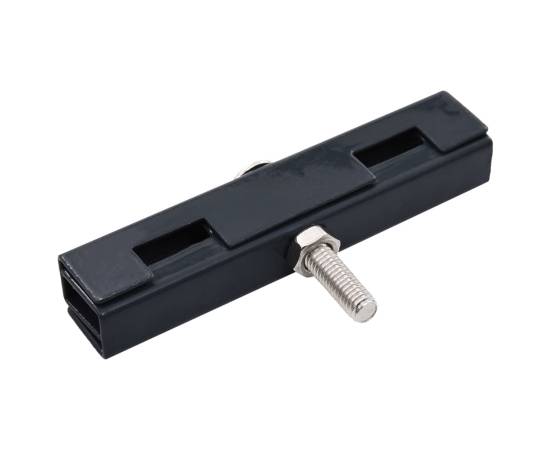 Conector în formă de u grilaj grădină, 10 seturi, antracit, 2 image