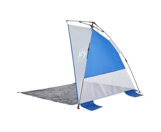 Cort camping, albastru azuriu, impermeabil, setare rapidă, 9 image
