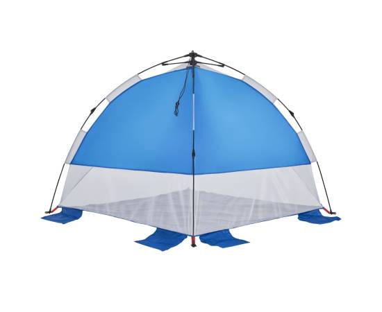 Cort camping, albastru azuriu, impermeabil, setare rapidă, 6 image