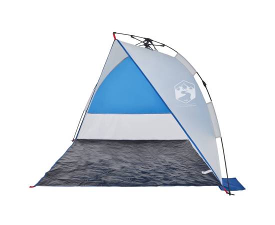 Cort camping, albastru azuriu, impermeabil, setare rapidă, 5 image