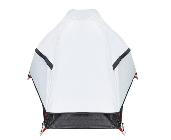 Cort camping cupolă 1 persoană alb, țesătură opacă, impermeabil, 8 image