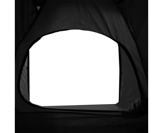 Cort camping cupolă 2 persoane alb, țesătură opacă, impermeabil, 10 image