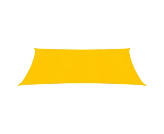 Pânză parasolar, galben, 2,5x3,5 m, hdpe, 160 g/m², 2 image