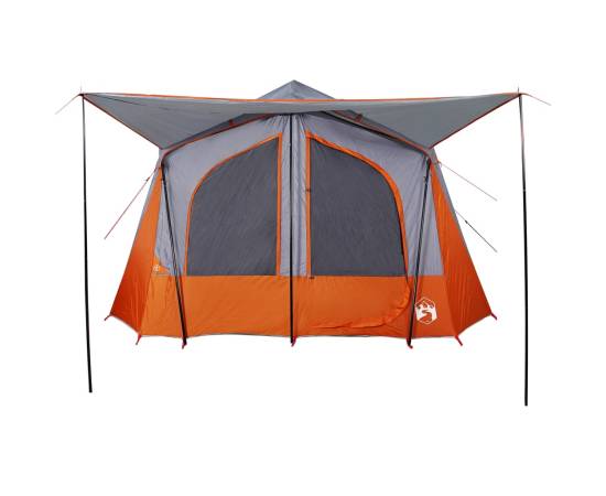 Cort cabină de camping, 5 persoane, gri, impermeabil, 5 image