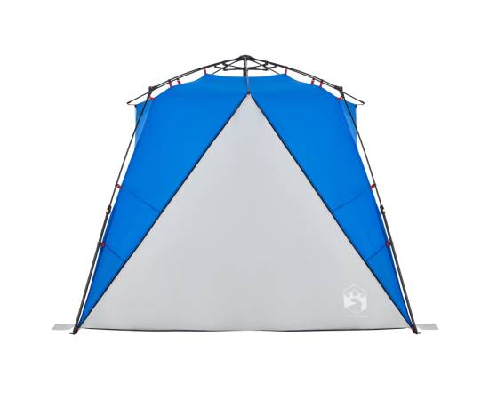 Cort camping 4 persoane albastru azur impermeabil setare rapidă, 7 image