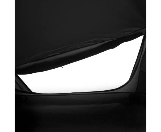 Cort camping tunel 1 persoană, alb, țesătură opacă, impermeabil, 10 image