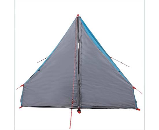 Cort de camping cu cadru a, 2 persoane, albastru, impermeabil, 7 image