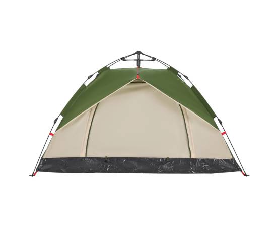 Cort de camping cupolă 2 persoane, setare rapidă, verde, 8 image