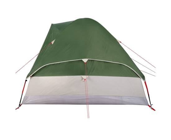 Cort de camping cupolă pentru 4 persoane, verde, impermeabil, 9 image